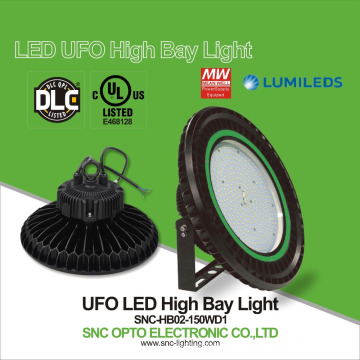 High quality warehouse LED high bay light,150w UFO high Bay light with UL DLC